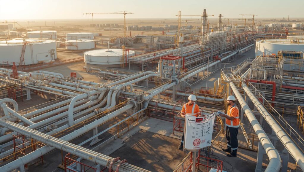 ISO certification for oilfield companies Basra