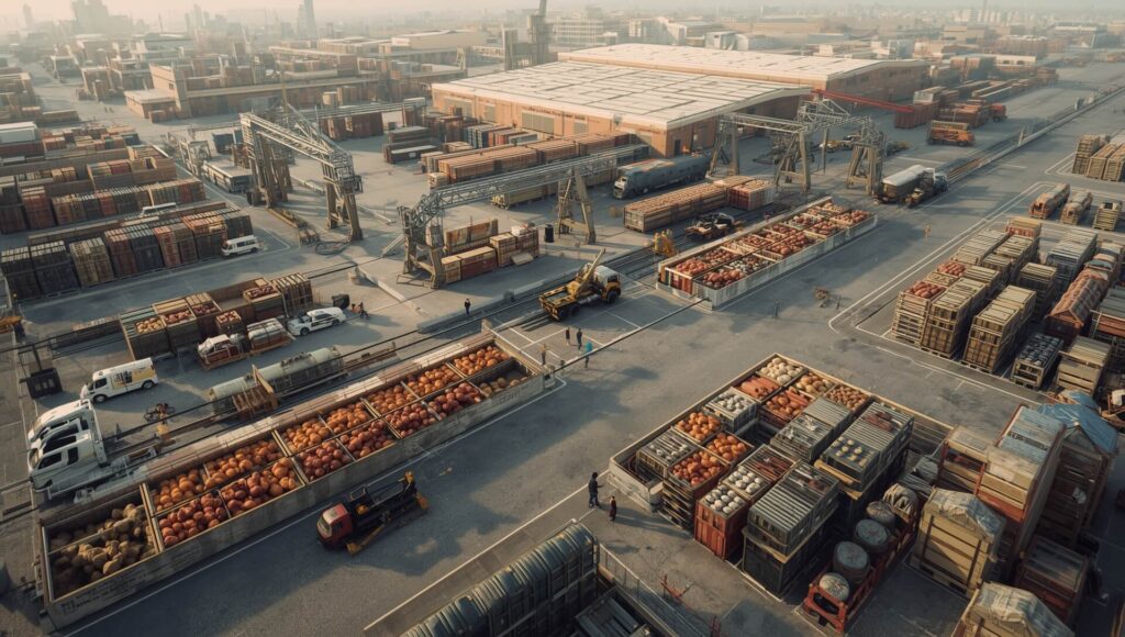 Basra food supply chain